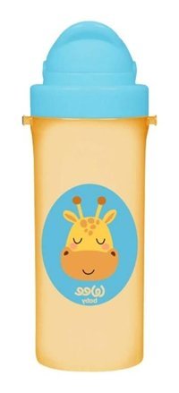 Wee Baby Pipetli Kulpsuz 6 + Ay 300 ml Alıştırma Bardağı Turuncu