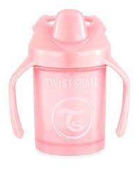 Twistshake Akıtmaz Kulplu 4+ Ay 230 ml Alıştırma Bardağı Pembe