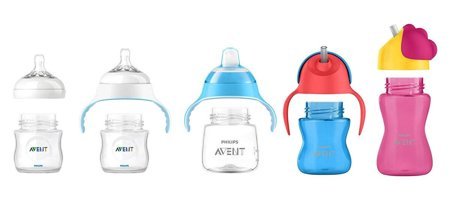 Philips Avent Pipetli Akıtmaz Kulplu 12+ Ay 300ml Alıştırma Bardağı Fuşya
