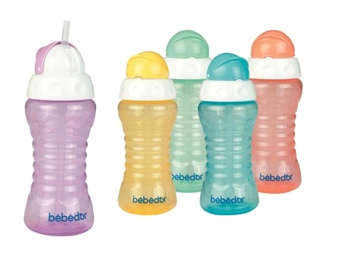 Bebedor Pipetli Kulpsuz 360 ml Alıştırma Bardağı Turuncu