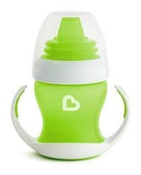 Munchkin Pipetli Akıtmaz Kulplu 4+ Ay 118 ml Alıştırma Bardağı Yeşil
