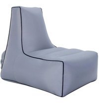 Cbtxglobal Bp1082 Katlanır Kamp 70x65x60 cm Tek Kişilik Şişme Yatak Gri