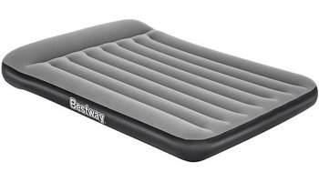 Bestway Katlanır Elektrikli Kamp Çift Kişilik Şişme Yatak Gri