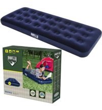Bestway 67000 Flocked Katlanır Kamp Tek Kişilik Şişme Yatak Lacivert