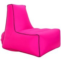 Cbtxglobal Bp1082 Katlanır Kamp 70x65x60 cm Tek Kişilik Şişme Yatak Kırmızı