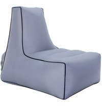 Cbtxglobal Bp1082 Katlanır Kamp 85x80x75 cm Tek Kişilik Şişme Yatak Gri