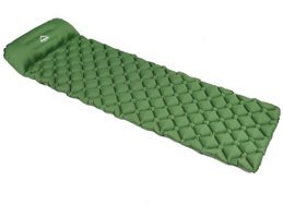 Widesa WScm -001 Katlanır Ultralight Kamp Tek Kişilik Şişme Yatak Yeşil