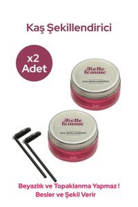 Belle Femme Şeffaf Wax Kaş Sabitleyici