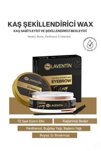 Laventin Şeffaf Suya Dayanıklı Wax Kaş Sabitleyici 50 ml