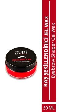 Gudi Şeffaf Wax Kaş Sabitleyici