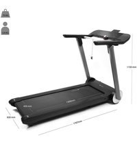 Rebuwo Rz-20 120 kg Kapasiteli Motorlu Katlanabilir Koşu Bandı Siyah