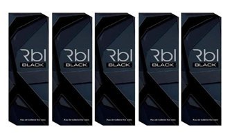 Rebul Black EDT Odunsu Erkek Parfüm 5x20 ml