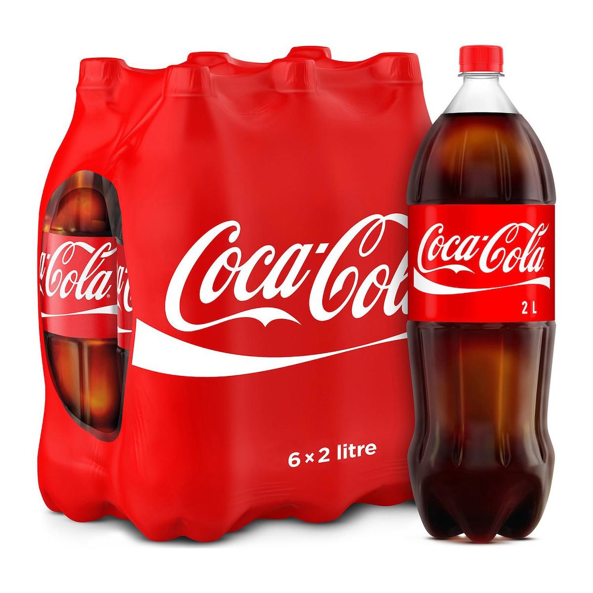 Coca Cola Standart Pet Kola 2 lt 6 Adet