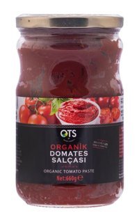 Ots Organik Organik Domates Salçası 650 gr