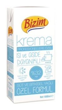 Bizim Profesyonellere Özel Yemeklik Krema 1 lt