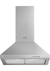Arçelik P 27 YI 400 m3/h 60 cm Cam Karbon Filtreli Bacasız Duvar Tipi Damlumbaz Gri