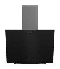 Grundig GDSP2474BB 210 W 720 m3/h 60 cm Cam Karbon Filtreli Bacasız Duvar Tipi Damlumbaz Siyah