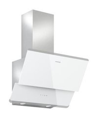 Silverline 3490 Oslo 131 W 418 m3/h 59.6 cm Cam Karbon Filtreli Bacalı Duvar Tipi Damlumbaz Beyaz