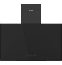 Vestel AD-63340 S 420 m3/h 60 cm Cam Karbon Filtreli Bacalı Duvar Tipi Damlumbaz Siyah