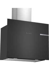 Bosch DWF65AJ60T 165 W 649 m3/h 590 mm Cam Karbon Filtreli Bacasız Duvar Tipi Damlumbaz Siyah