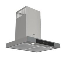 Ferre D102 450 m3/h 60 cm Cam Karbon Filtreli Bacasız Duvar Tipi Damlumbaz Gri