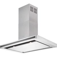 Silverline 4113 Venezia Isola 281 W 716 m3/h 89.8 cm Paslanmaz Çelik Karbon Filtreli Bacalı Tavan Tipi Damlumbaz Gri