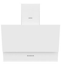 Simfer 8709 140 W 500 m3/h 60 cm Cam Bacalı Duvar Tipi Damlumbaz Beyaz