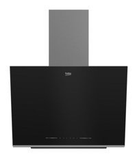 Beko BDE 6062 S 445 m3/h 60 cm Cam Karbon Filtreli Bacasız Duvar Tipi Damlumbaz Siyah