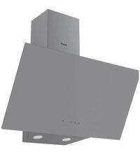 Ferre D079 500 W 500 m3/h 60 cm Cam Karbon Filtreli Bacalı Duvar Tipi Damlumbaz Gri