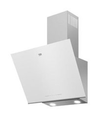 Beko BDE 6060 B 631 m3/h 60 cm Cam Karbon Filtreli Bacasız Duvar Tipi Damlumbaz Beyaz