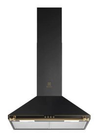 Electrolux EFC226R 420 m3/h 60 cm Metal Duvar Tipi Damlumbaz Siyah