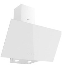 Ferre D078 500 W 500 m3/h 60 cm Cam Karbon Filtreli Bacalı Duvar Tipi Damlumbaz Beyaz