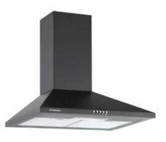 Silverline 2240 Conic 131 W 350 m3/h 60 cm Paslanmaz Çelik Karbon Filtreli Bacalı Duvar Tipi Damlumbaz Gri