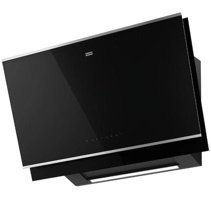 Franke Mythos FMY 907 FM BK 270 W 560 m3/h 90 cm Cam Bacasız Damlumbaz Siyah