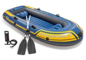 Intex Challenger 3 2.95 m 3 Kişilik Şişme Bot Lacivert