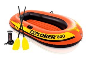 Intex Explorer 300 2.11 m 3 Kişilik Şişme Bot Turuncu