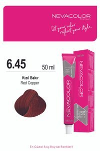 Neva 6.45 Kızıl Bakır Organik Krem Saç Boyası 50 gr