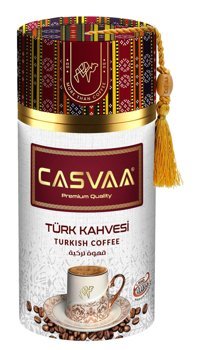 Casvaa Coffee Sade Orta Kavrulmuş Türk Kahvesi 250 gr