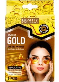 Beauty Formulas Gold Göz Çevresi Jel Göz Maskesi 6 Adet