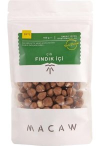 Macaw Naturel Tane Çiğ Fındık İçi 150 gr