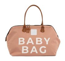 Bagmori Fermuarlı Polyester Bebek El Çantası Pudra