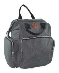 Bagorama Fermuarlı Bebek Sırt Çantası Koyu Gri