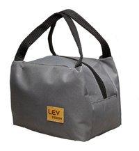 Lev Design Fermuarlı Bebek El Çantası Gri