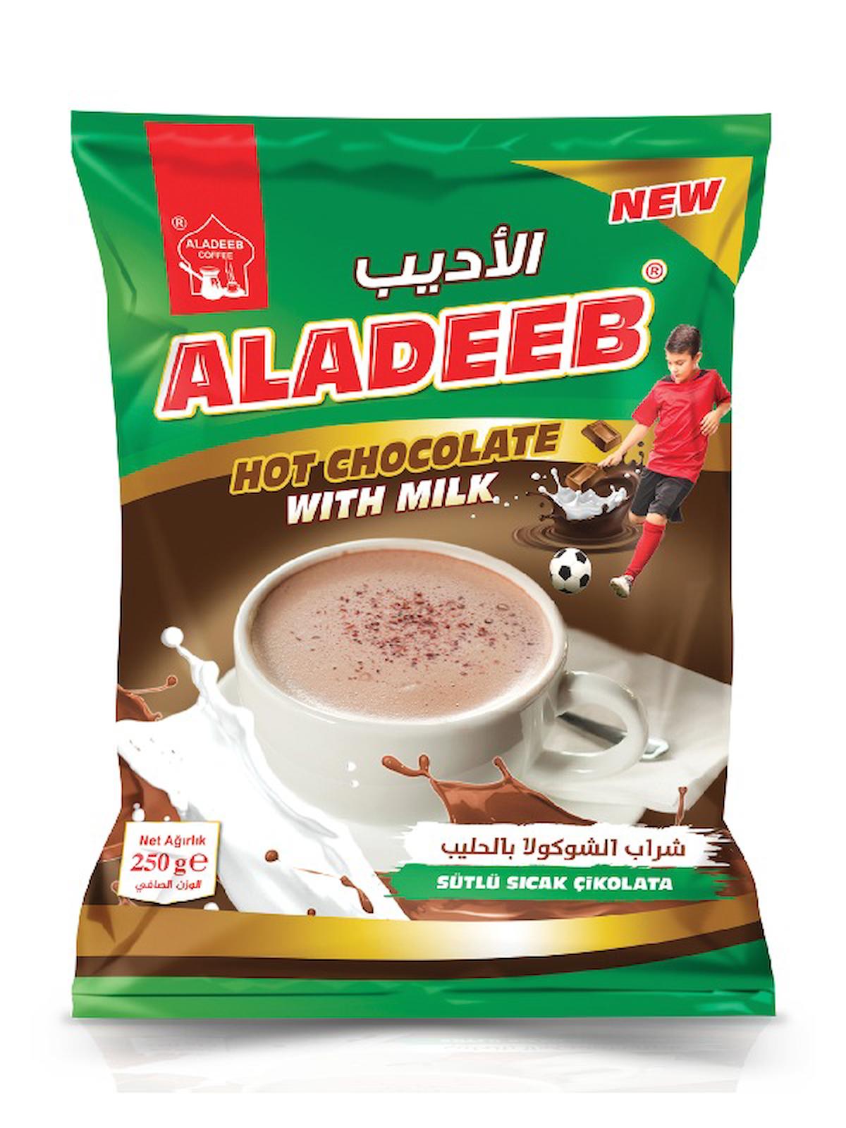Aladeeb Sıcak Çikolata 250 gr Tekli