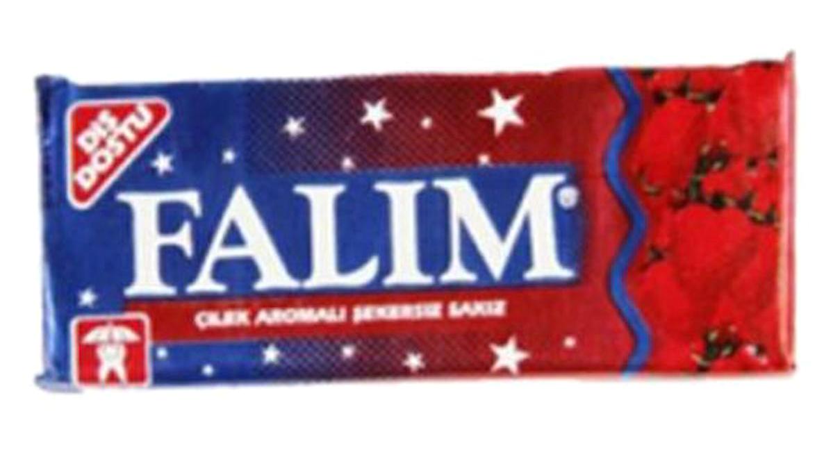 Falım Çilekli Sakız 5'li 4 Adet