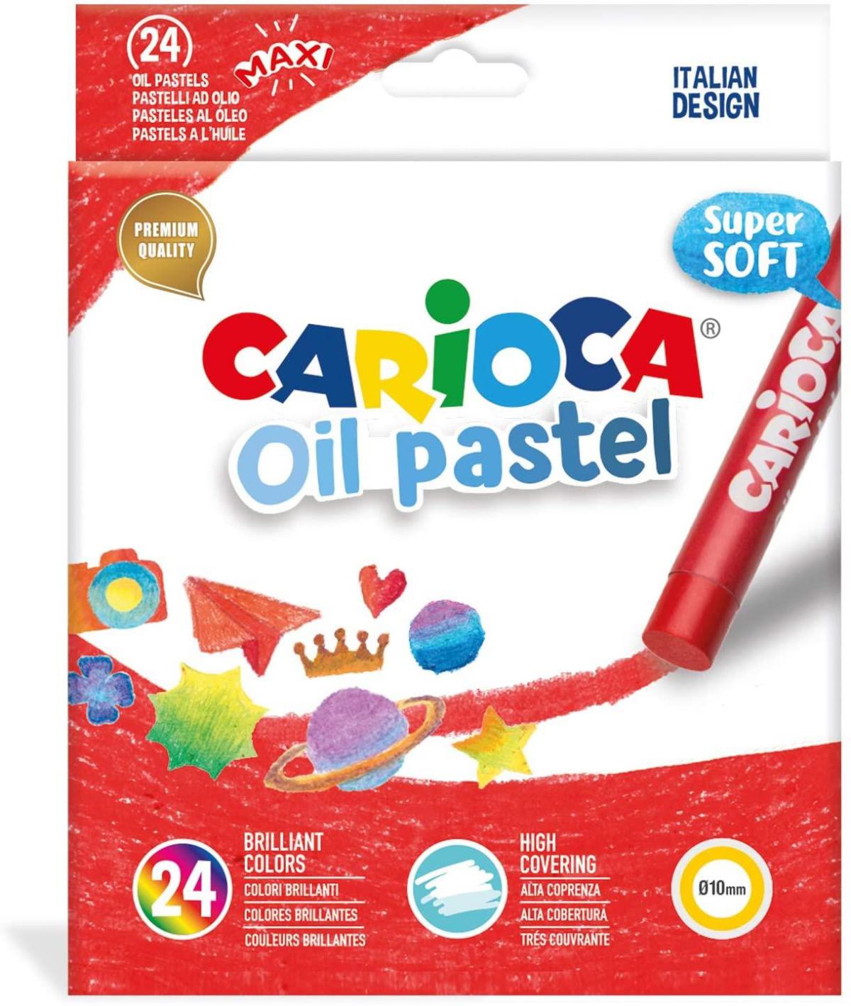 Carioca 24'lü Yağlı Pastel Boya Seti
