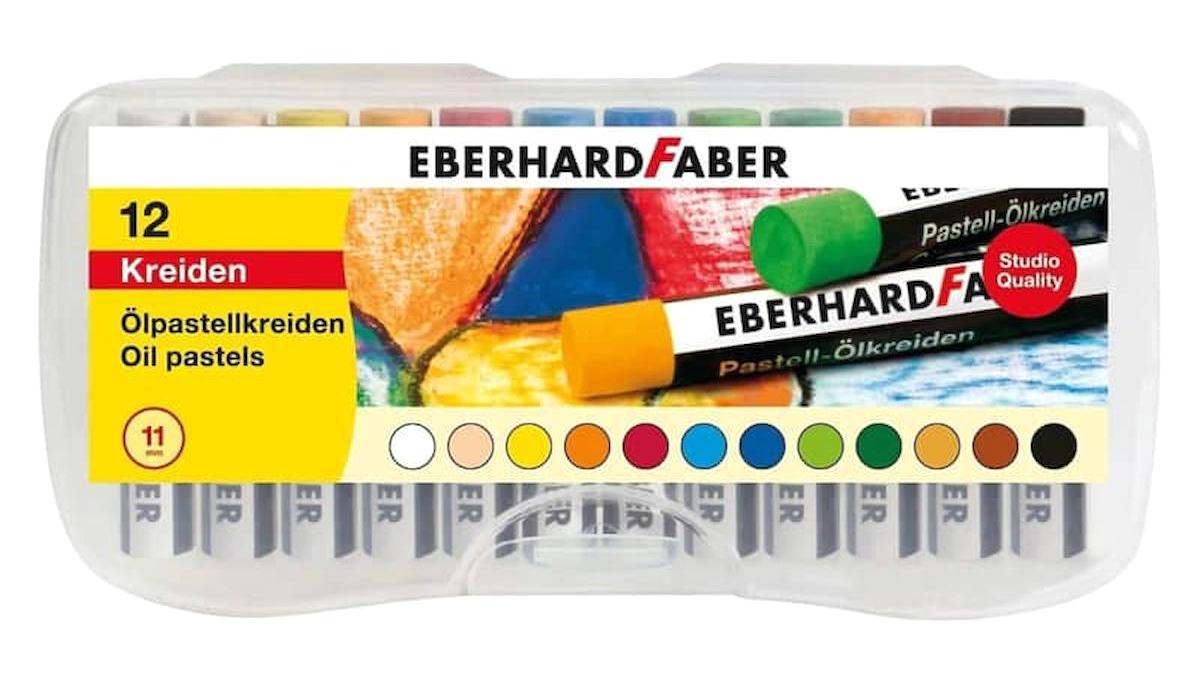 Eberhard Faber Kreiden 12'li Yağlı Pastel Boya Seti