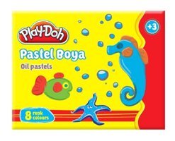 Play-Doh PLAYPA001 8'li Yağlı Pastel Boya Seti