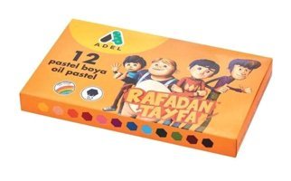 Adel Rafadan Tayfa 12'li Yağlı Pastel Boya Seti