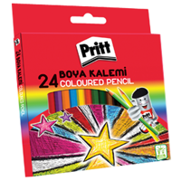Pritt 24'lü Kalem Pastel Boya Seti